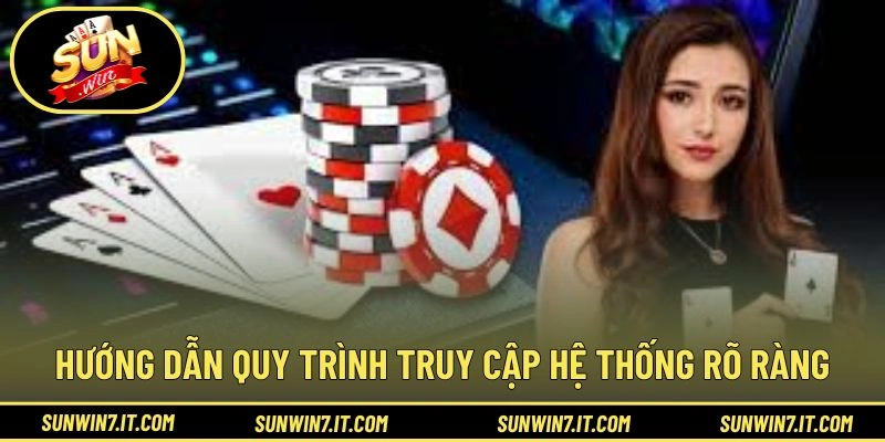 Hướng dẫn quy trình truy cập hệ thống rõ ràng